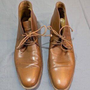 Poppy Barley Handcrafted Chukka Boots Men Size 10